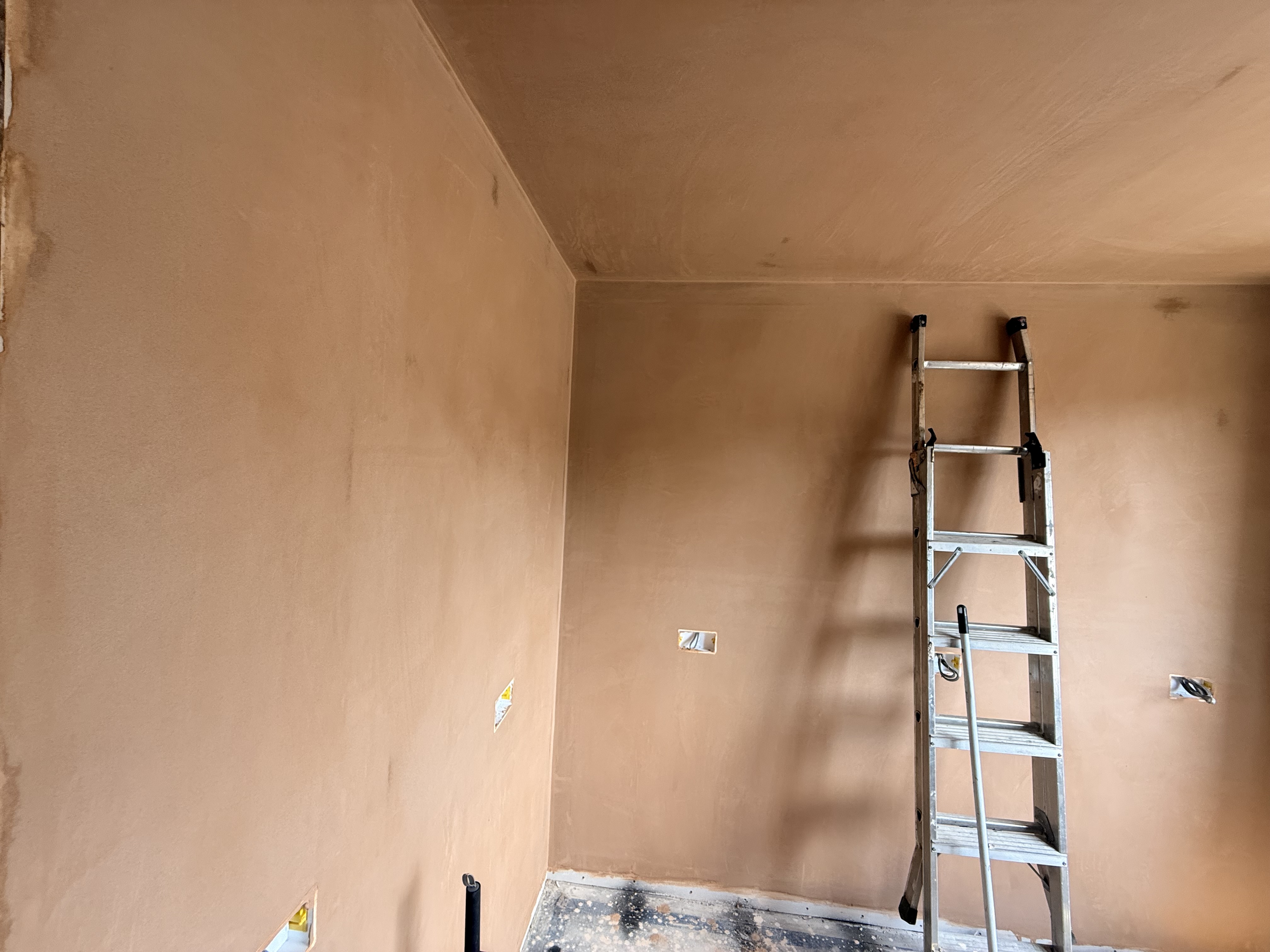Plastering transformation progress 9
